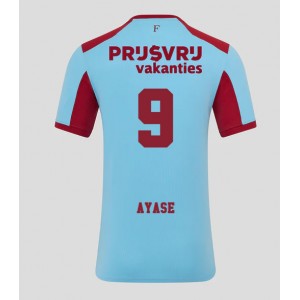 Feyenoord Ayase Ueda #9 Jalkapallovaatteet Kolmaspaita 2025-26 Lyhythihainen